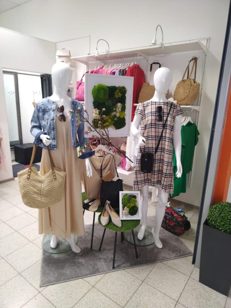Sezónní výzdoba a aranžmá výlohy