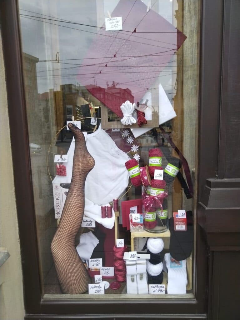 Aranžování prodejny na míru