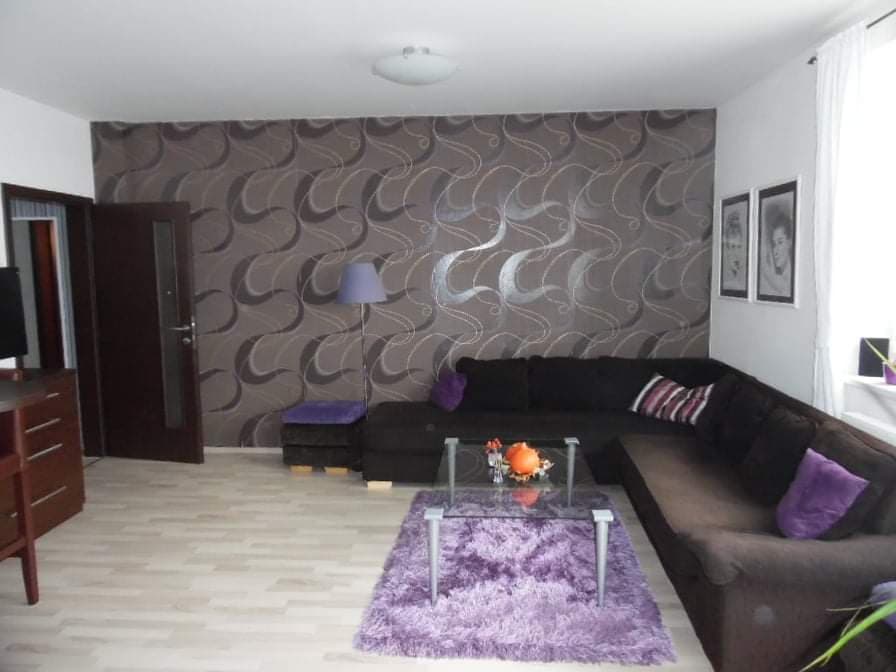 Tapetování ložnice – realizace Olomouc