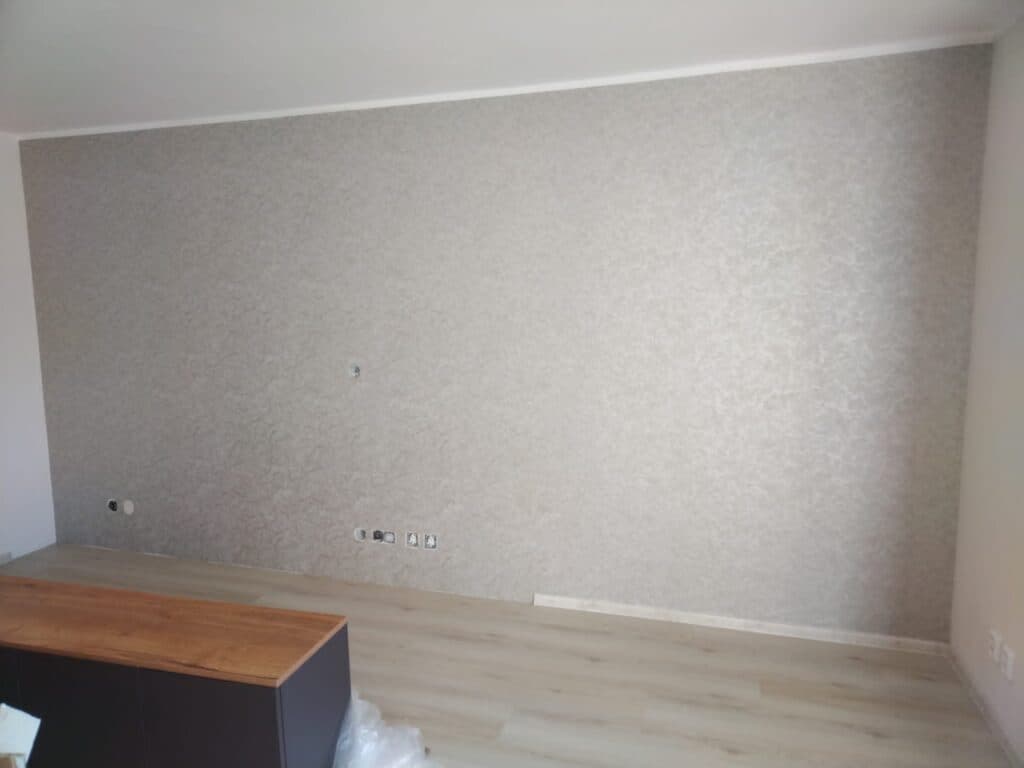 Přesné napojení vzoru tapety
