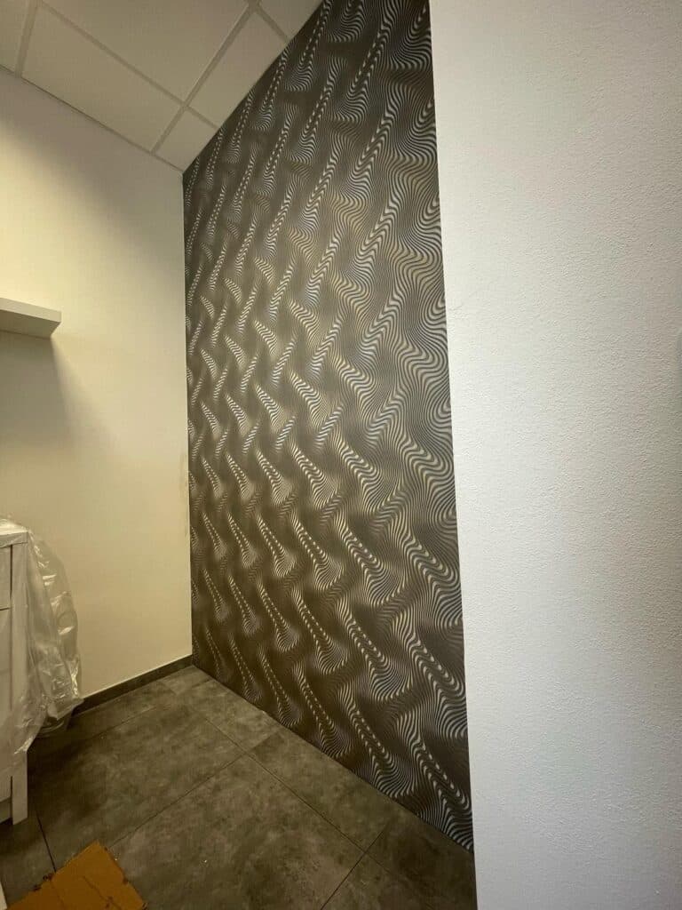 Tapetování kuchyně a jídelny
